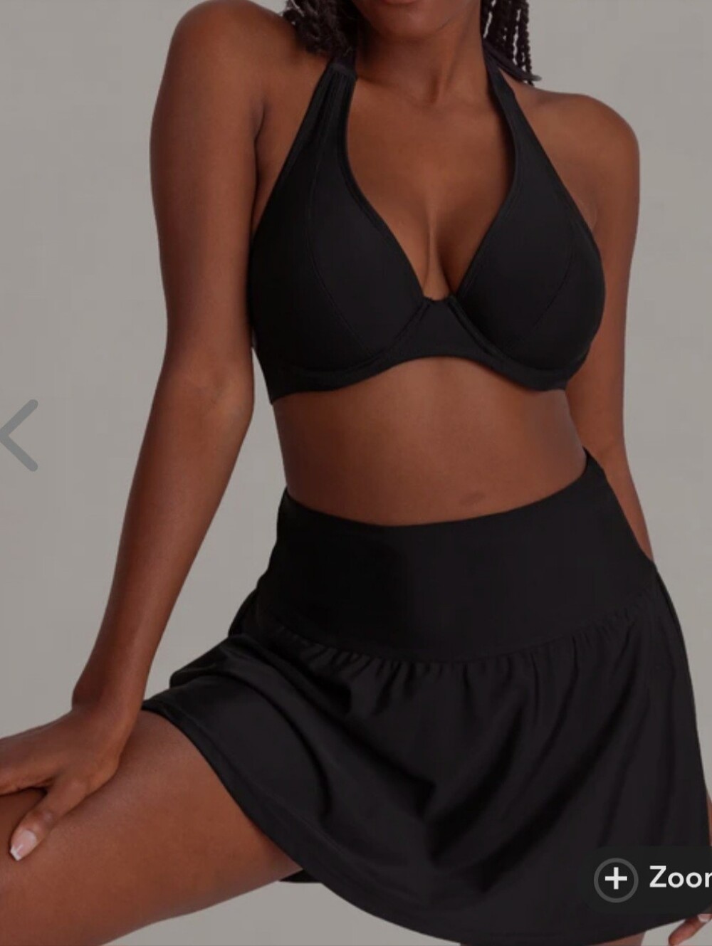 Shapermint Halter Bikini Swim Set w/ Skirt Bottom Plus Size NWT OR Wore Once - Picture 12 of 16